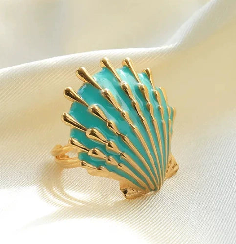Wholesale Ring Stainless Steel Geometric Flower Pattern Electroplated