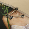 Wholesale Ring Stainless Steel Geometric Retro Style Butterfly Sun Flower Electroplating Welding