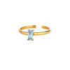 Wholesale Ring Stainless Steel Geometric Zircon Set With Diamonds For Women