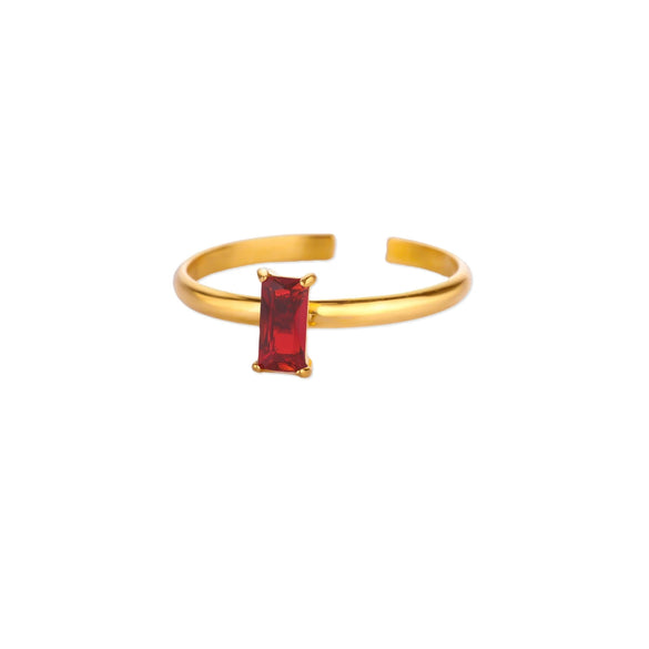 Wholesale Ring Stainless Steel Geometric Zircon Set With Diamonds For Women
