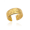 Wholesale Ring Stainless Steel Gold Inlaid Heart Shape Unisex