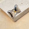 Wholesale Ring Stainless Steel Gold Plated Heart Shape Natural Style