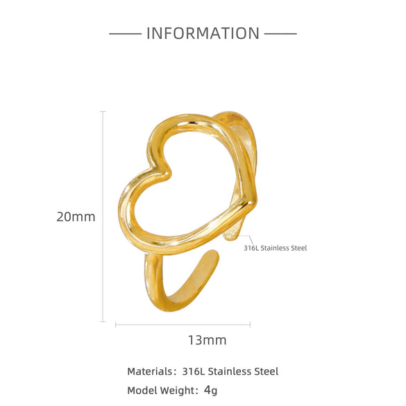 Wholesale Ring Stainless Steel 18K Gold Electroplated Pink Square Diamond Geometric Style Women's