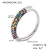 Wholesale Ring 316L Stainless Steel 18K Gold Plated Geometric Light Luxury Jewelry
