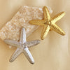 Wholesale Ring Stainless Steel 18K Gold Plated Ocean Medieval Style Starfish Vintage