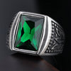 Wholesale Ring Stainless Steel Personality Flower Pattern Polishing Men's Unisex