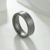 Wholesale Ring Stainless Steel U Shape Distressed Minimalist Unisex Jewelry