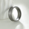 Wholesale Ring Stainless Steel U Shape Distressed Minimalist Unisex Jewelry