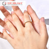 Wholesale Ring Stainless Steel Wave Round Bead Cold Style Geometry Unisex