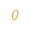 Wholesale Ring Stainless Steel Wave Round Bead Cold Style Geometry Unisex