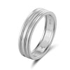 Wholesale Ring 925 Sterling Silver Geometric Electroplated