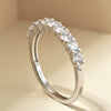 Wholesale Ring 925 Sterling Silver Geometric Microinlaid Zircon Electroplated Fashion Ol Style
