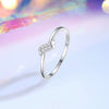 Wholesale Ring 925 Sterling Silver Geometric Simple Design