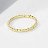 Wholesale Ring Sterling Silver Geometric Zircon Set With Diamonds Women's Simple Luxury Style
