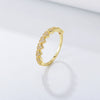Wholesale Ring 925 Sterling Silver Heartshaped Zircon Retro Elegant