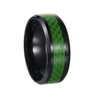 Wholesale Ring Titanium Steel Carbon Fiber Geometric Style Electroplating Unisex