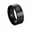 Wholesale Ring Titanium Steel Geometric Celtic Knot Viking Rune Laser Marking Unisex