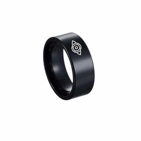 Wholesale Ring Titanium Steel Geometric Celtic Knot Viking Rune Laser Marking Unisex
