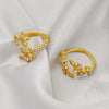 Wholesale Ring Titanium Steel Geometric Electroplated Fashion Light Luxury