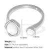 Wholesale Ring 316L Stainless Steel Geometric Electroplated Fashion Retro Style For Women