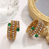 Wholesale Ring 316L Stainless Steel Geometric Electroplating Fashion Women's