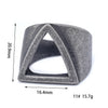 Wholesale Ring Titanium Steel Geometric Oil Treated Men's Ring