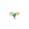Wholesale Ring Titanium Steel Geometric U Shape Electroplating Love Design Light Luxury Opening