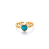 Wholesale Ring Titanium Steel Geometric U Shape Electroplating Love Design Light Luxury Opening