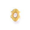 Wholesale Ring Titanium Steel Retro Exaggerated Stylish Geometric U Shape Electroplating For Women
