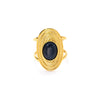 Wholesale Ring Titanium Steel Retro Exaggerated Stylish Geometric U Shape Electroplating For Women