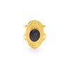 Wholesale Ring Titanium Steel Retro Exaggerated Stylish Geometric U Shape Electroplating For Women