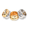 Wholesale Ring Titanium Steel Simple Style With Letters Numbers Text Electroplating For Women