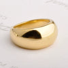Wholesale Ring Titanium Steel Ushaped Electroplating Retro Exaggerated Style For Female