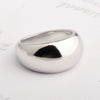 Wholesale Ring Titanium Steel Ushaped Electroplating Retro Exaggerated Style For Female