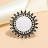 Wholesale Ring Zinc Alloy Geometric Electroplating Fashion Simple Trend Retro Personality Exaggerated Creative Opening Adjustable Unisex