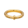 Wholesale Rings French Retro Style Stainless Steel Geometric Electroplating For Women And Men