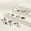 Wholesale Rings Retro Style Alloy With Elephant Leaves Flowers Pattern Electroplated For Women