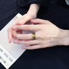 Wholesale Rings Retro Style Copper Hemp Rope Winding Geometric Electroplating Unisex