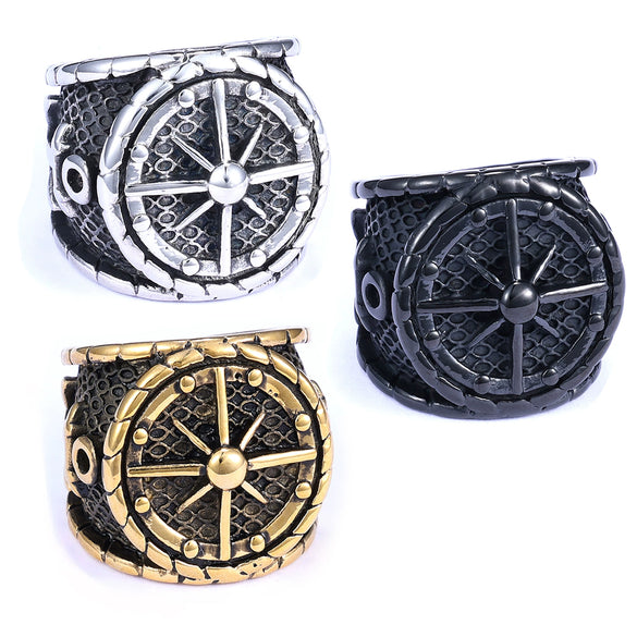 Wholesale Rings Stainless Steel Anchor Style Polish Unisex