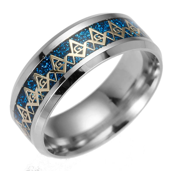 Wholesale Rings Stainless Steel Geometric Electroplating Unisex Hand Accessories