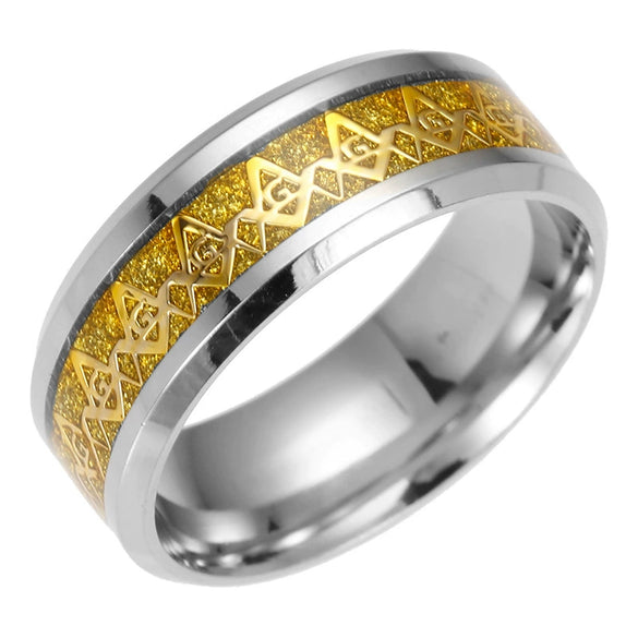 Wholesale Rings Stainless Steel Geometric Electroplating Unisex Hand Accessories