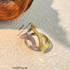 Wholesale Rings Stainless Steel Heart Shape Electroplating Minimalist Geometric Design Unisex