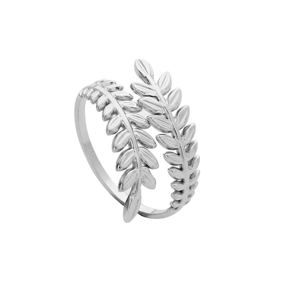 Wholesale Rings Titanium Steel Geometric Hollow Out Electroplated For Women