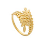 Wholesale Rings Titanium Steel Geometric Hollow Out Electroplated For Women