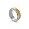 Wholesale Rotatable Decompression Unisex Titanium Steel Ring With Dripping Oil Luminous And Geometric Style Featuring Letters Numbers Text