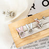 Wholesale Rotatable Rabbit Titanium Steel Jewelry With Electroplating For Women