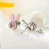 Wholesale Rotatable Rabbit Titanium Steel Jewelry With Electroplating For Women
