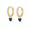 Wholesale S925 Copper Heartshaped Fashion Earrings For Women