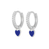 Wholesale S925 Copper Heartshaped Fashion Earrings For Women