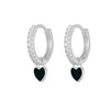 Wholesale S925 Copper Heartshaped Fashion Earrings For Women